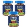 SIMPLY FROM NATURE Smart Bites Reh für Hunde 3x130 g