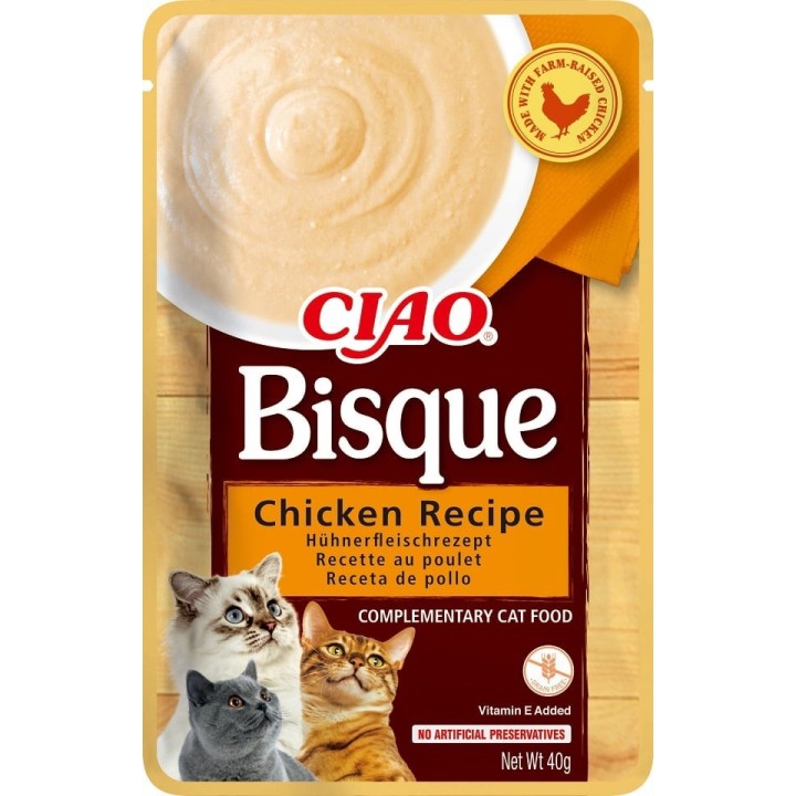 INABA CIAO Bisque Hühnercremesuppe 40g