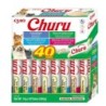 INABA Churu Variety Seafood Meeresfrüchte für Katzen Multibox 40x14 g (560 g)