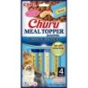 INABA Meal Topper Tuna Scallop 4x14 g cremiger Zusatz von Thunfisch und Jakobsmuschel im Katzenfutter