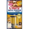 INABA Meal Topper Chicken Cheese 4x14 g cremiges Huhn und Käse als Ergänzung zum Katzenfutter