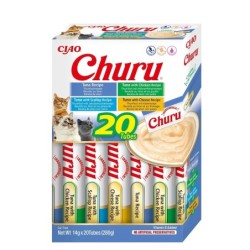INABA Churu Variety Tuna Thunfisch für Katzen Multibox 20x14 g (280 g)