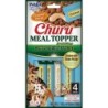 INABA Dog Meal Topper Chicken Cheese 4x14 g Cremiges Hühnerfleisch und Käse als Zusatz für Hundefutter