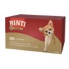 RINTI Gold Multibox Mini Schale Huhn und Gans, Truthahn und Kaninchen, Ente und Geflügel, Wachtel und Geflügel 8x100g
