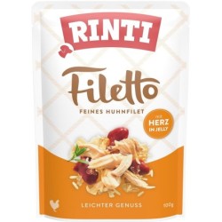 RINTI Filetto in Jelly Chicken&amp,Poultry hearts Gelee Hühner- und Geflügelherzen 100 g