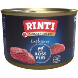 RINTI Singlefleisch Exclusive Horse Pure Monoprotein-Pferdefleisch 185 g
