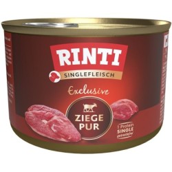 RINTI Singlefleisch Exclusive Goat PureMonoprotein Ziege 185 g