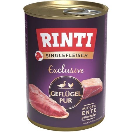 RINTI Singlefleisch Exclusive Poultry Pure Monoprotein Geflügel 400 g
