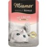 MIAMOR Ragout Royale in Jelly Salmon Lachsgelee-Beutel für Katzen 100 g