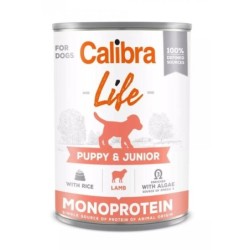 CALIBRA Dog Life Puppy&amp,Junior Lamb with Rice 400 g mit Lamm und Reis für Welpen