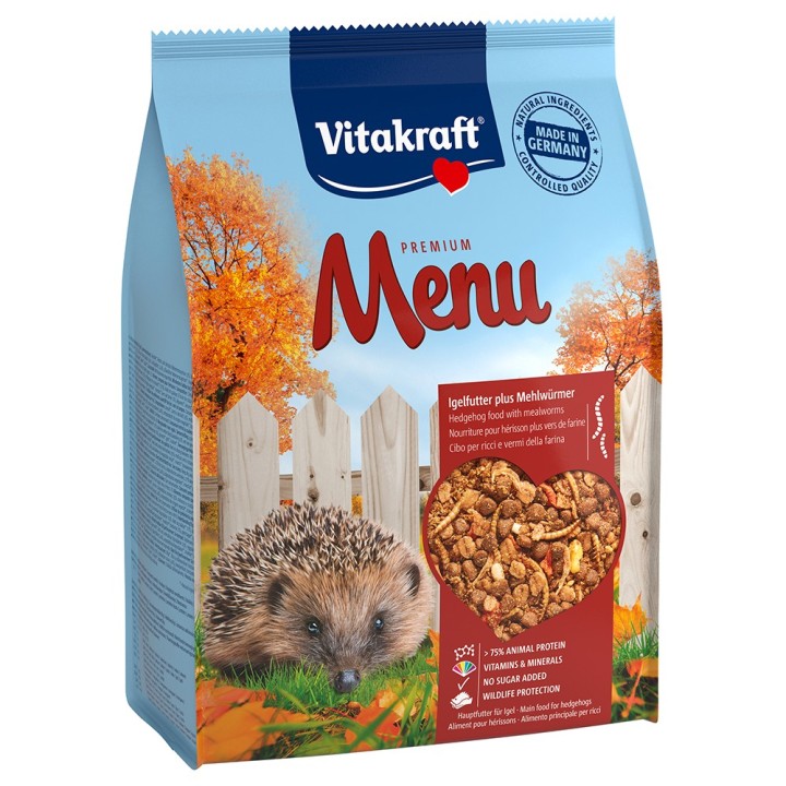 Vitakraft Premium Menü Trockenfutter Igel -  2,5 kg