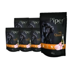 DOLINA NOTECI PIPER Animals mit Wachtel 10 x 500 g Nassfutter für Hunde