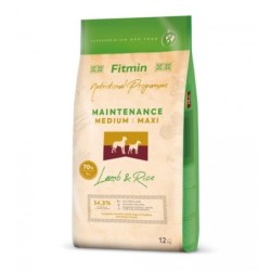 FITMIN dog medium maxi lamb rice 12 kg