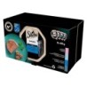 SHEBA Classics Fishy Flavours 32x85g Terrine mit Lachs, Weißfisch und Karotten, Thunfisch und Gemüse, Kabeljau