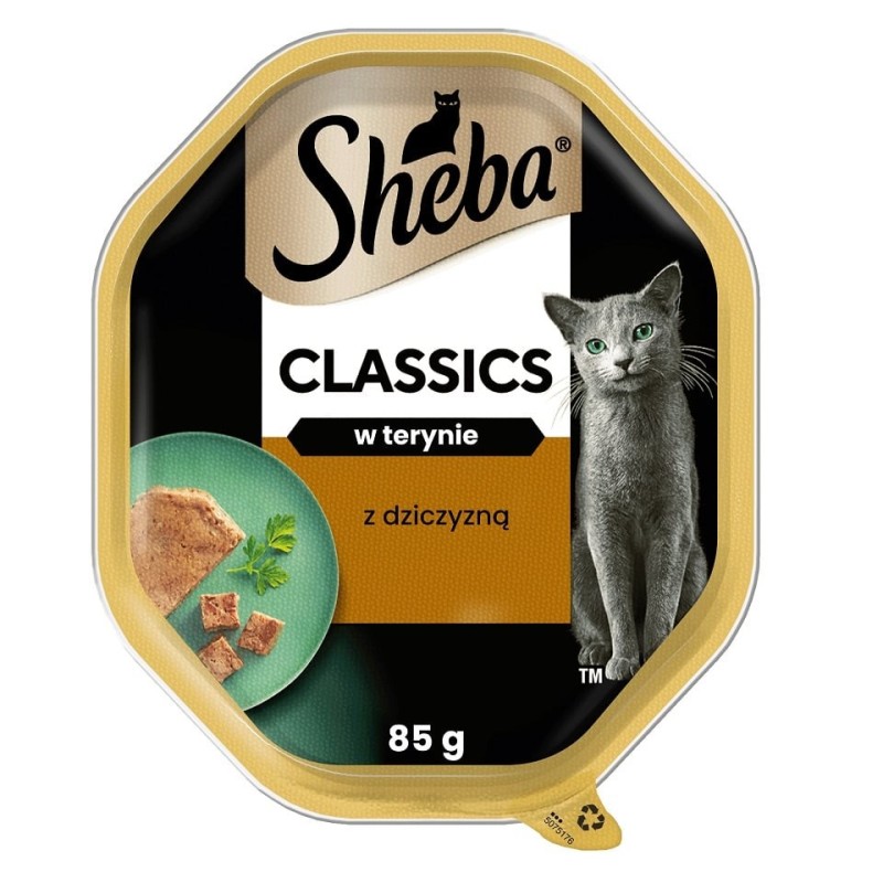 SHEBA Classics in Terrine mit Wildfleisch 22x85 g
