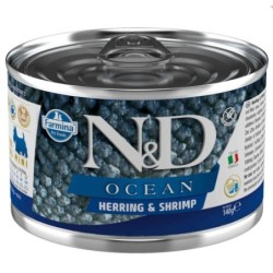 FARMINA N&amp,D Ocean Dog Herring, shrimps 140 g