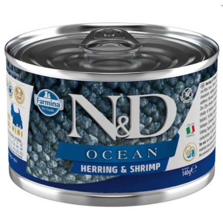 FARMINA N&amp,D Ocean Dog Herring, shrimps 140 g