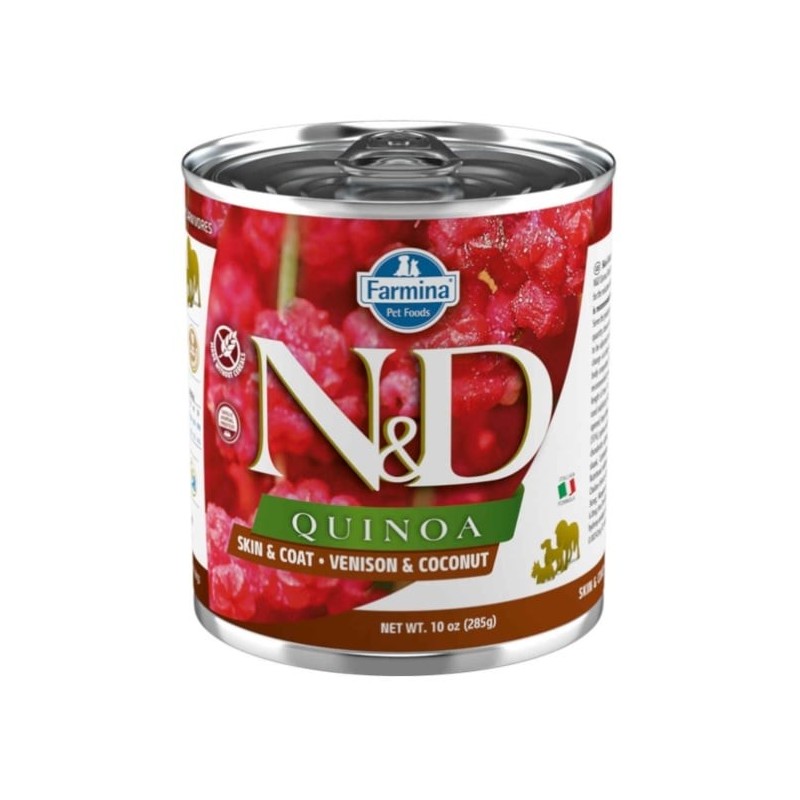FARMINA N&amp,D Quinoa Dog Venison, coconut 285 g