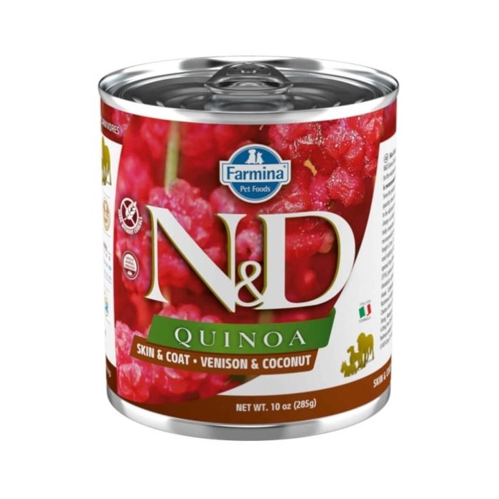 FARMINA N&amp,D Quinoa Dog Venison, coconut 285 g