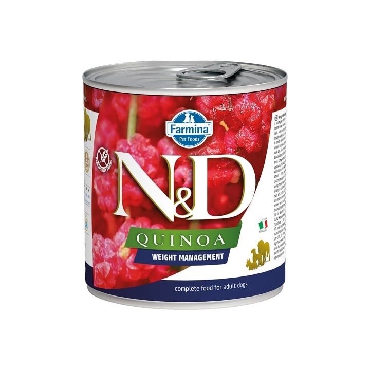 FARMINA N&amp,D Quinoa Dog Weight Management 285 g