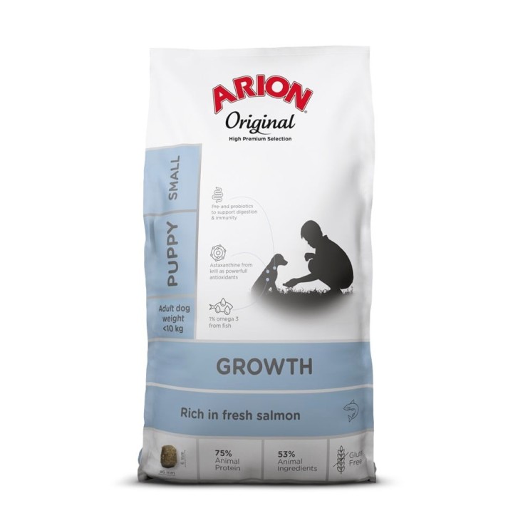 ARION Original Growth Puppy Small Salmon Rice 2 kg