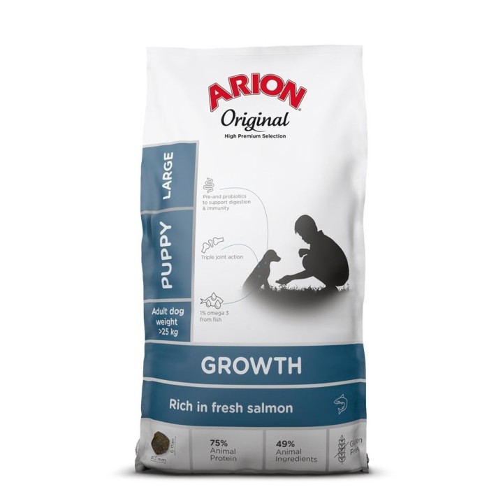 ARION Original Growth Puppy Large Salmon Rice 2 kg