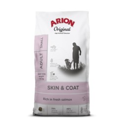 ARION Original Skin &amp, Coat Adult Small Salmon Rice 2 kg