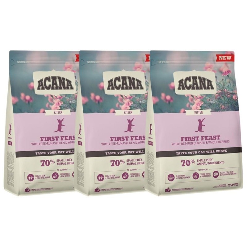 ACANA First Feast Cat 3x340 g