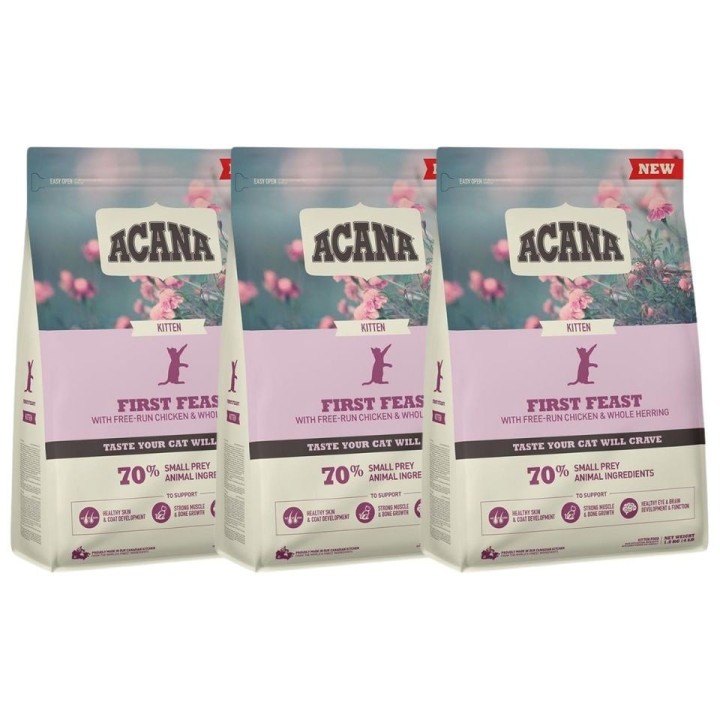 ACANA First Feast Cat 3x340 g