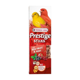 VERSELE-LAGA Prestige 2 Sticks mit roten Früchten und Minze für Kanarienvögel 60g