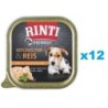 RINTI Feinest Poultry Pure&amp,Rice Geflügel und Reis 12x150 g