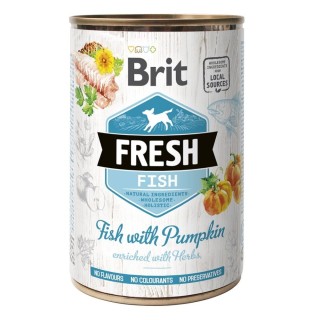 BRIT FRESH fish &amp, pumpkin 400 g