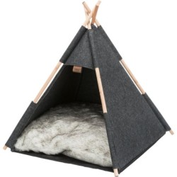 TRIXIE Tipi Versteck Bett für Hund und Katze geschlossen