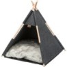 TRIXIE Tipi Versteck Bett für Hund und Katze geschlossen