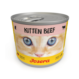 JOSERA Kitten Rindfleisch-Nassfutter für Kätzchen 200g
