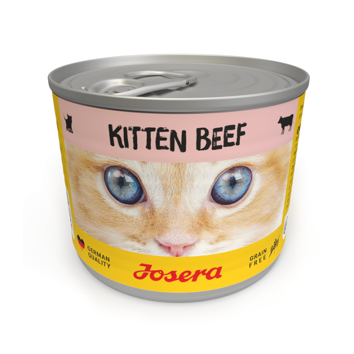 JOSERA Kitten Rindfleisch-Nassfutter für Kätzchen 200g