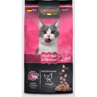 LEONARDO Light Futter für übergewichtige erwachsene Katzen 1,8 kg