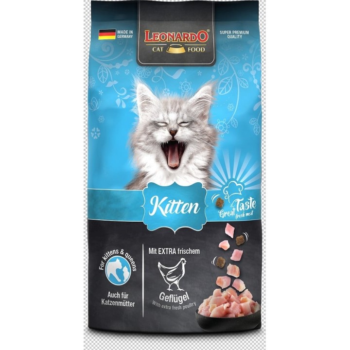 LEONARDO Kitten Trockenfutter für Kätzchen 300 g