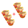 INABA Cat Dashi Delights Huhn, Thunfisch und Lachs 6x70 g