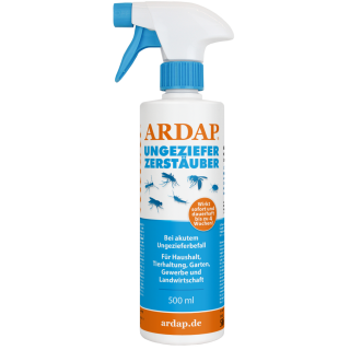 ARDAP Ungeziefer Zerstäuber - 500 ml