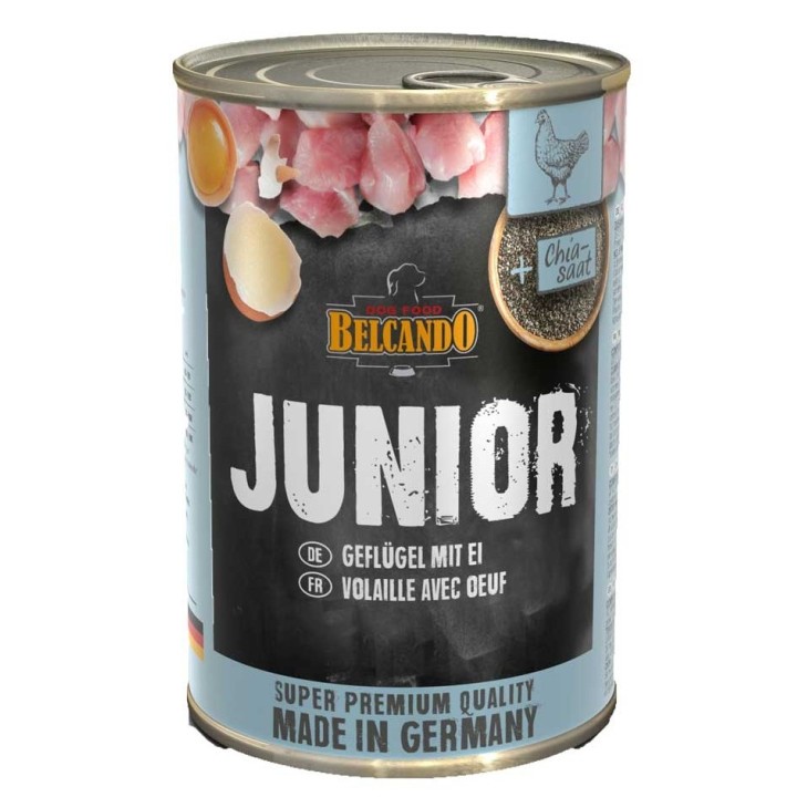 BELCANDO Junior Geflügel mit Ei 400 g