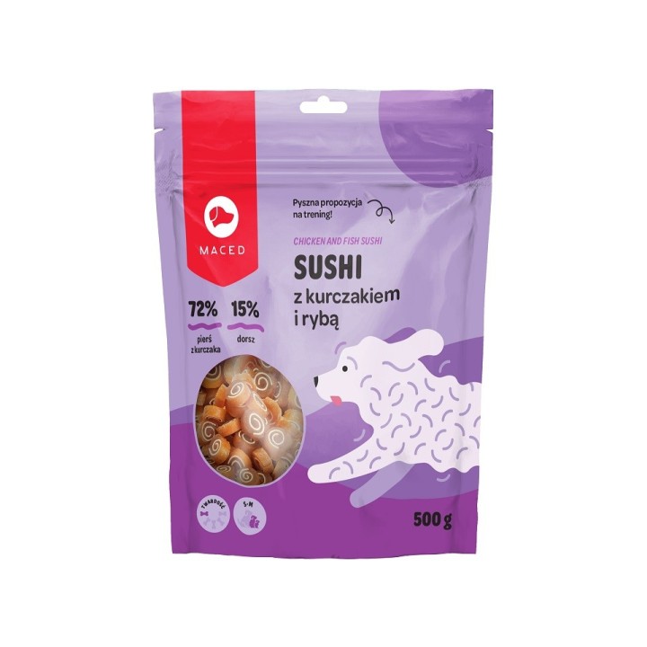 MACED Sushi Hähnchen mit Fisch 500 g