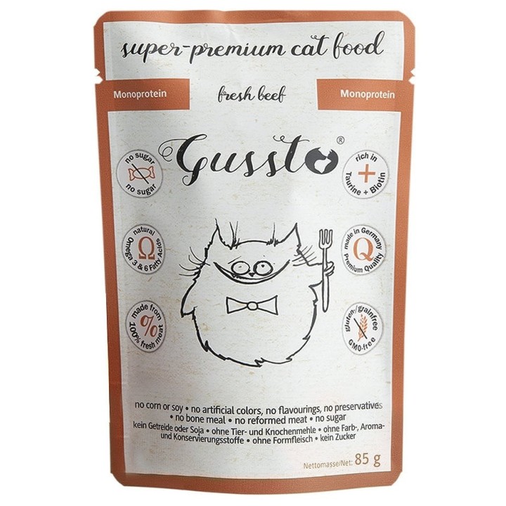 GUSSTO Cat Fresh Beef 85 g