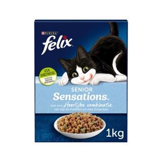 Felix Senior Sensations - Huhn und Gemüse - 1 kg