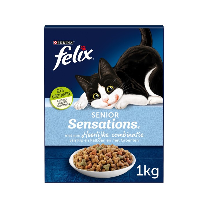 Felix Senior Sensations - Huhn und Gemüse - 1 kg