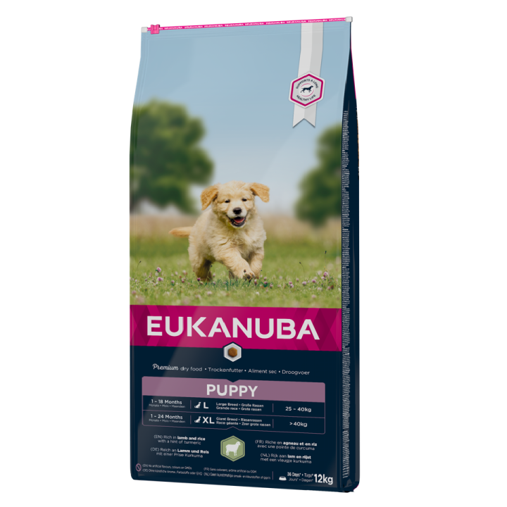 EUKANUBA Puppy All Breeds Lamb &amp, Rice 12 kg