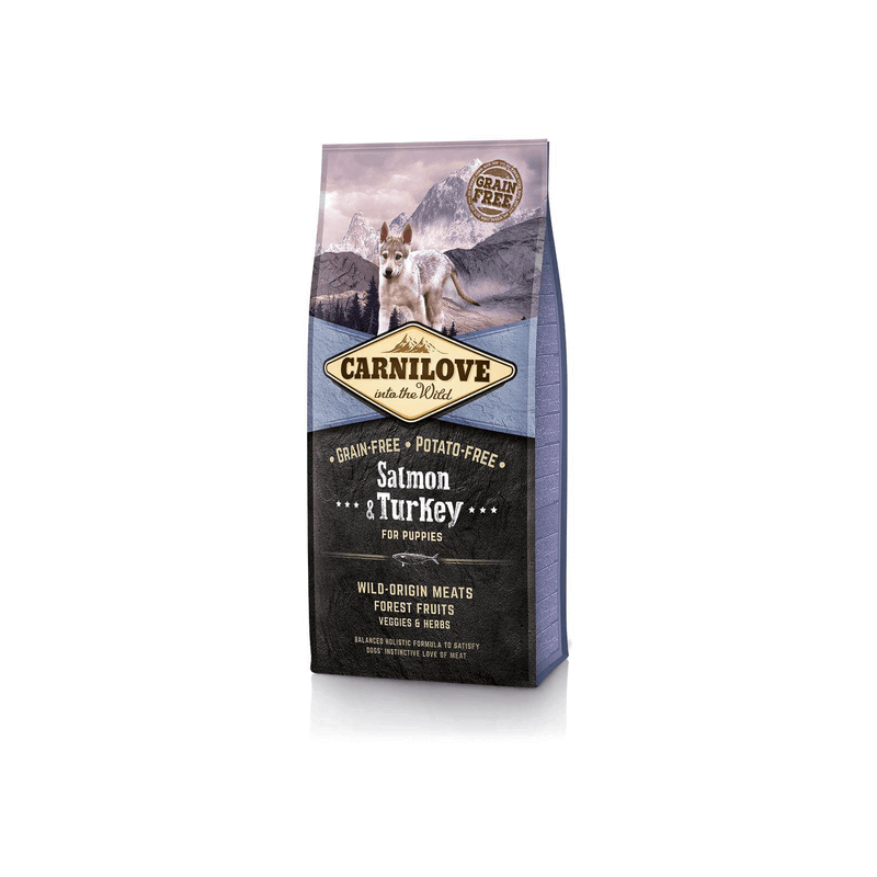 CARNILOVE Puppies Salmon &amp, turkey 12 kg
