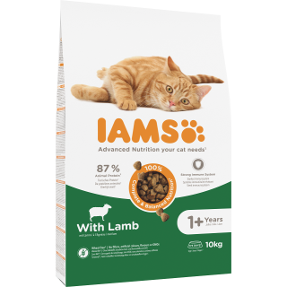 IAMS for Vitality mit Lammfleisch für adulte Katzen 10kg
