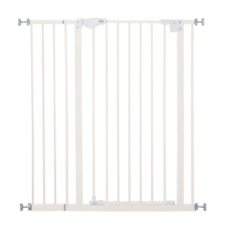 PawHut Türschutzgitter ohne bohren Breite einstellbar Absperrgitter mit Doppelter Verschluss Hunde Absperrgitter Schutzgitter