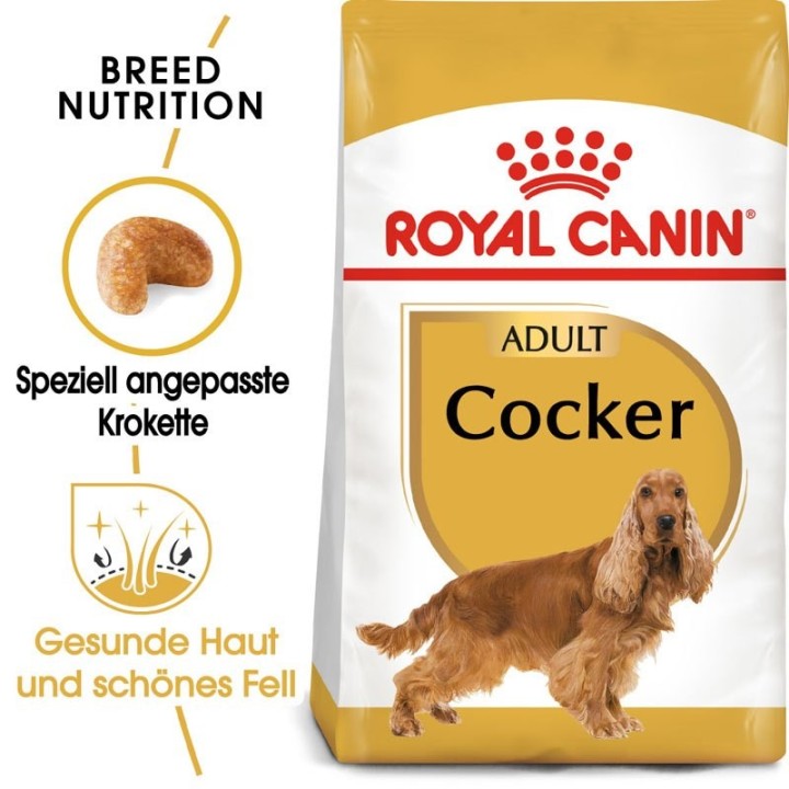 ROYAL CANIN Cocker Adult Hundefutter trocken 12 kg
